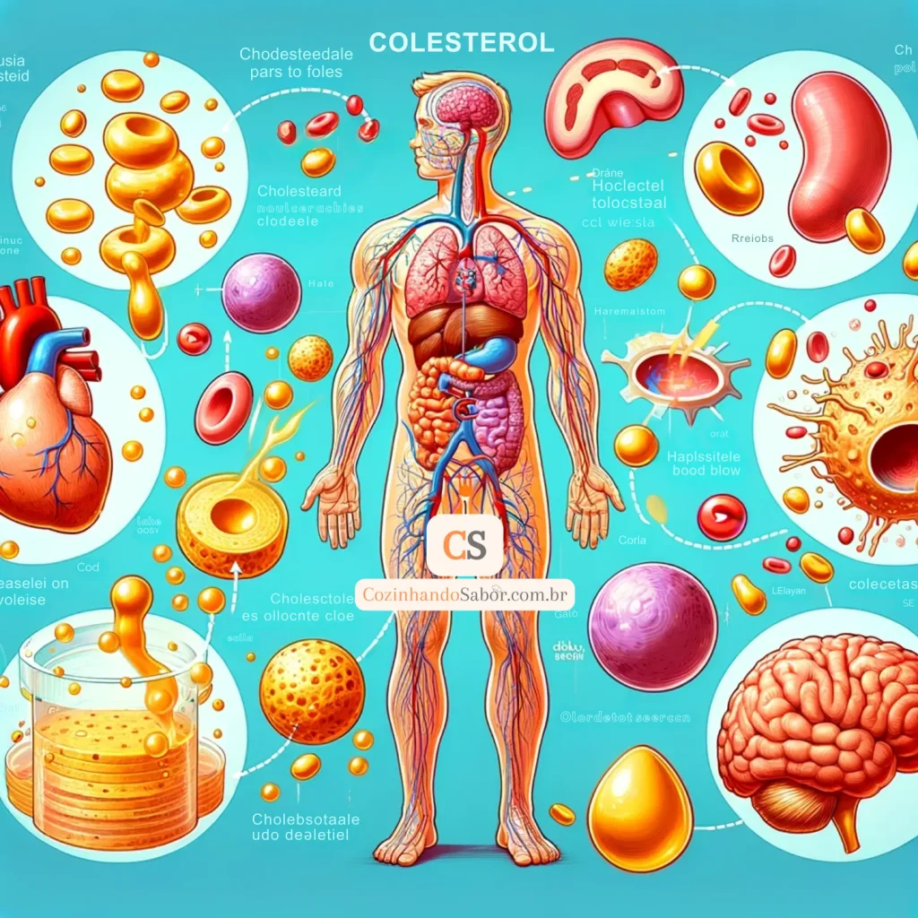 Colesterol: tipos. funções e riscos