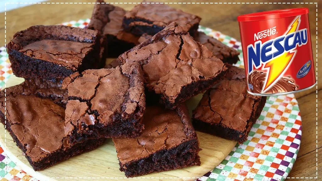 O Melhor Brownie de Nescau da Vida